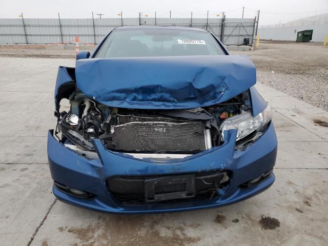 2HGFG4A54DH706740 - 2013 HONDA CIVIC SI BLUE photo 5