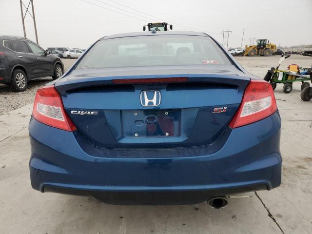 2HGFG4A54DH706740 - 2013 HONDA CIVIC SI BLUE photo 6