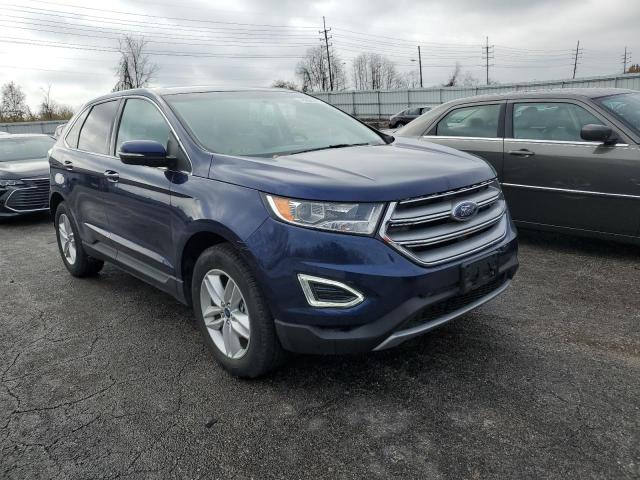 2FMPK3J99GBB88643 - 2016 FORD EDGE SEL BLUE photo 4