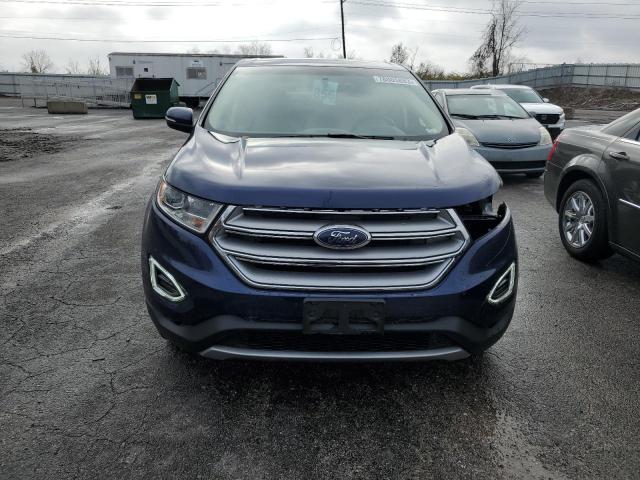 2FMPK3J99GBB88643 - 2016 FORD EDGE SEL BLUE photo 5