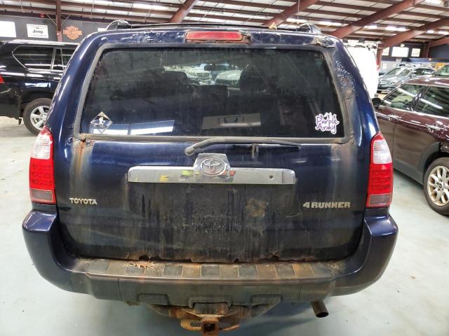 JTEBT14R860060014 - 2006 TOYOTA 4RUNNER SR5 BLUE photo 6