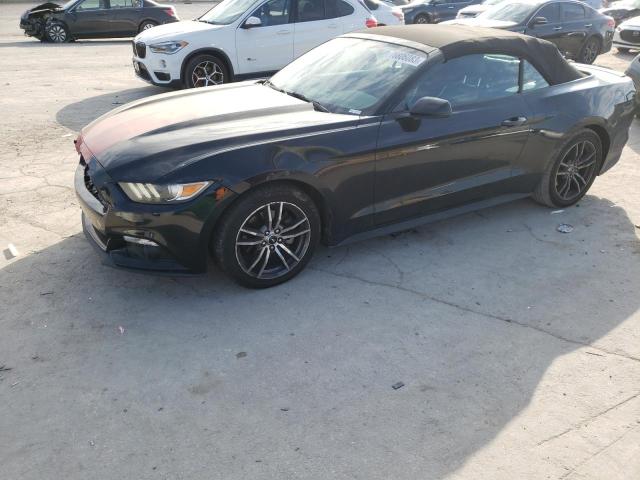 1FATP8UH4H5287452 - 2017 FORD MUSTANG BLACK photo 1