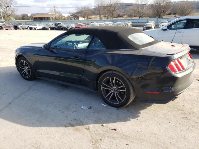 1FATP8UH4H5287452 - 2017 FORD MUSTANG BLACK photo 2