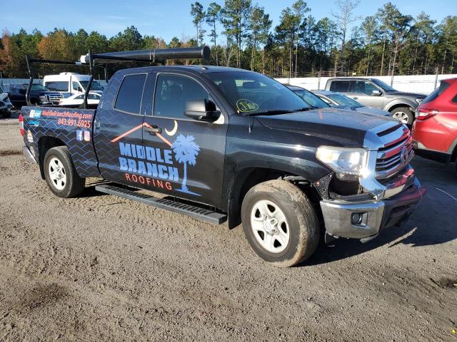 5TFRM5F19HX119693 - 2017 TOYOTA TUNDRA DOUBLE CAB SR/SR5 BLACK photo 4