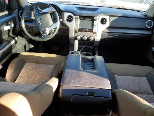 5TFRM5F19HX119693 - 2017 TOYOTA TUNDRA DOUBLE CAB SR/SR5 BLACK photo 8