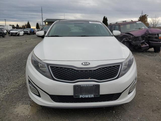 5XXGN4A72FG503278 - 2015 KIA OPTIMA EX WHITE photo 5