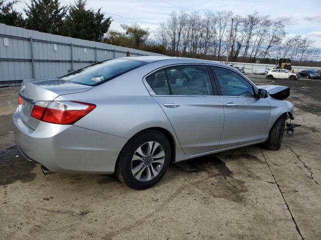 1HGCR2F38EA252064 - 2014 HONDA ACCORD LX SILVER photo 3