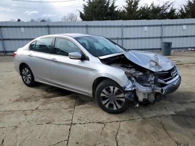 1HGCR2F38EA252064 - 2014 HONDA ACCORD LX SILVER photo 4