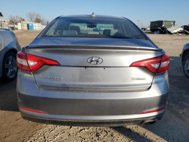 5NPE24AF3FH158693 - 2015 HYUNDAI SONATA SE SILVER photo 6