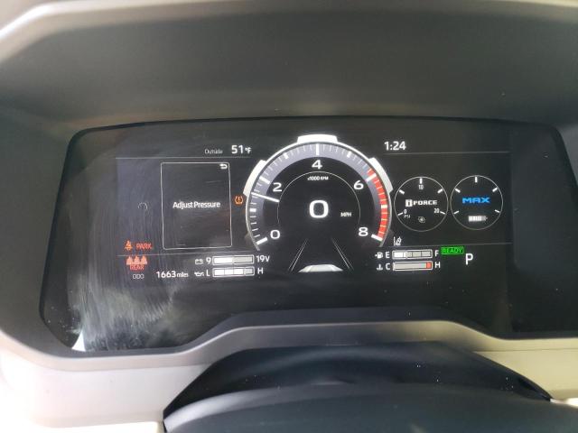 5TFMC5AB6PX002469 - 2023 TOYOTA TUNDRA CREWMAX PLATINUM Rot Foto 9