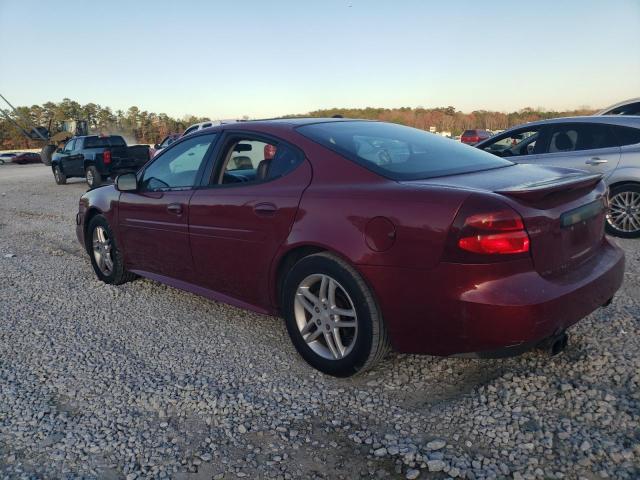 2G2WS522641374806 - 2004 PONTIAC GRAND PRIX GT2 BURGUNDY photo 2