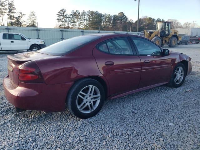 2G2WS522641374806 - 2004 PONTIAC GRAND PRIX GT2 ბურგუნდია ფოტო 3