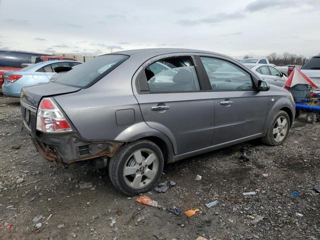 KL1TG56688B246335 - 2008 CHEVROLET AVEO LT GRAY photo 3