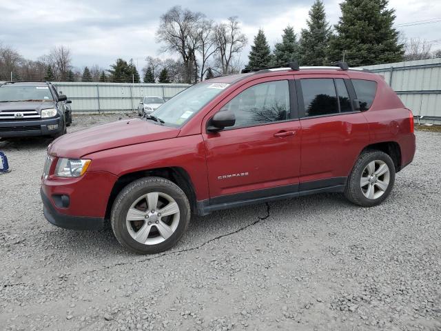 1C4NJDBB6CD638906 - 2012 JEEP COMPASS SPORT RED photo 1