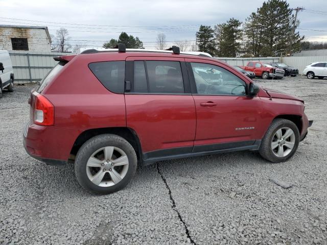 1C4NJDBB6CD638906 - 2012 JEEP COMPASS SPORT RED photo 3