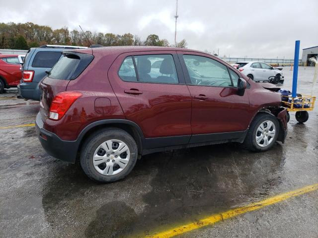 3GNCJKSB4GL245750 - 2016 CHEVROLET TRAX LS BURGUNDY photo 3