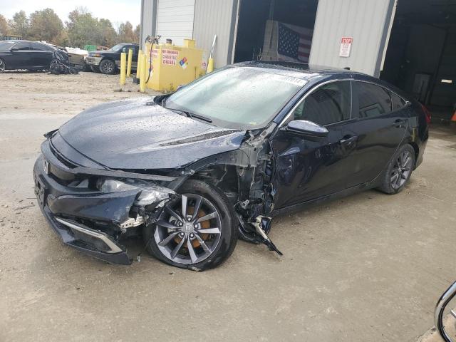 19XFC1F75ME001332 - 2021 HONDA CIVIC EXL ლურჯი ფოტო 1