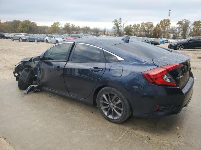 19XFC1F75ME001332 - 2021 HONDA CIVIC EXL BLUE photo 2