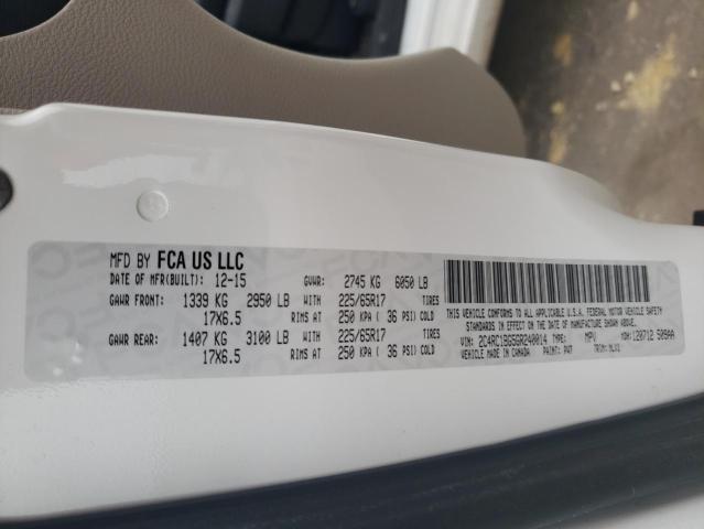 2C4RC1BG5GR240014 - 2016 CHRYSLER TOWN & COU TOURING WHITE photo 13