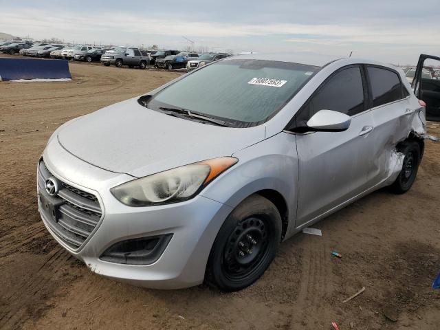 KMHD35LH7HU348966 - 2017 HYUNDAI ELANTRA GT SILVER photo 1