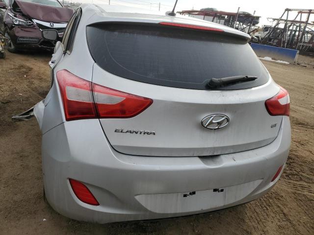 KMHD35LH7HU348966 - 2017 HYUNDAI ELANTRA GT SILVER photo 6