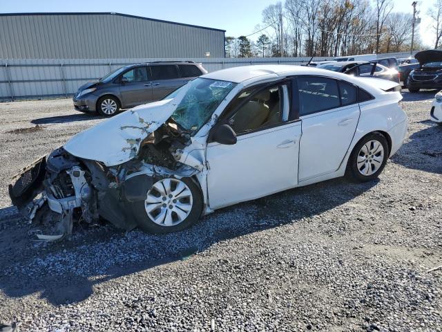 1G1PA5SH5D7254143 - 2013 CHEVROLET CRUZE LT LS WHITE photo 1