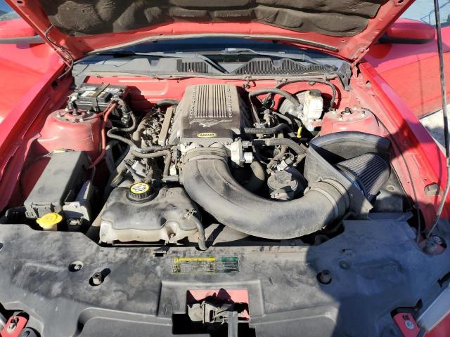 1ZVBP8CHXA5104842 - 2010 FORD MUSTANG GT RED photo 11