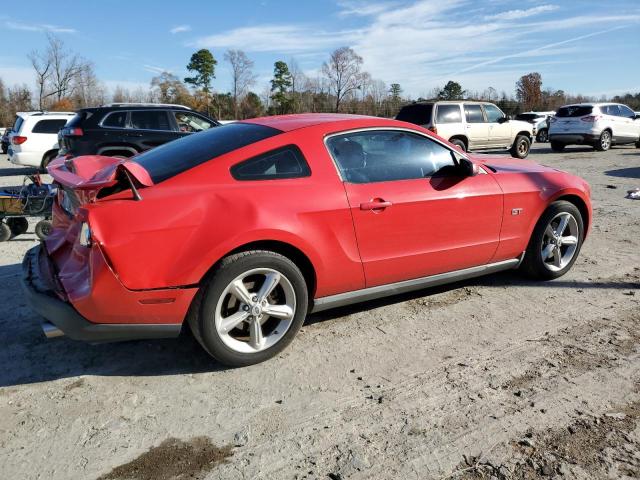 1ZVBP8CHXA5104842 - 2010 FORD MUSTANG GT RED photo 3