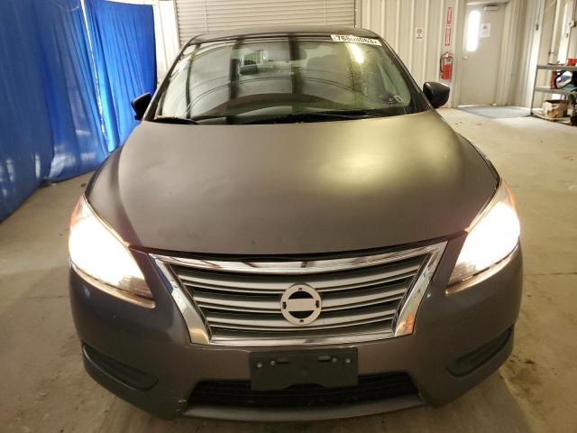 3N1AB7AP2FL688567 - 2015 NISSAN SENTRA S SILVER photo 5