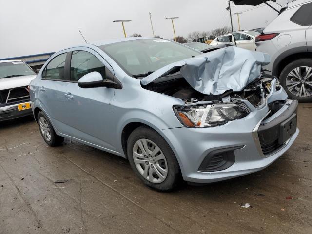 1G1JB5SH4H4136823 - 2017 CHEVROLET SONIC LS SILVER photo 4