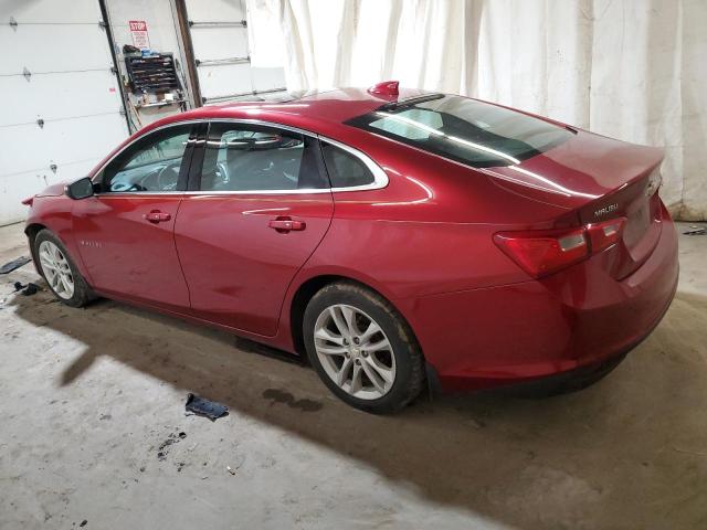 1G1ZJ5SU9GF285766 - 2016 CHEVROLET MALIBU HYBRID RED photo 2