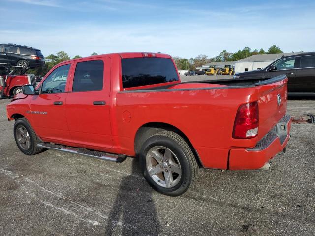 1C6RD6KT1CS159664 - 2012 DODGE RAM 1500 ST RED photo 2