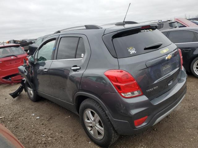 KL7CJPSB3JB669092 - 2018 CHEVROLET TRAX 1LT CHARCOAL photo 2