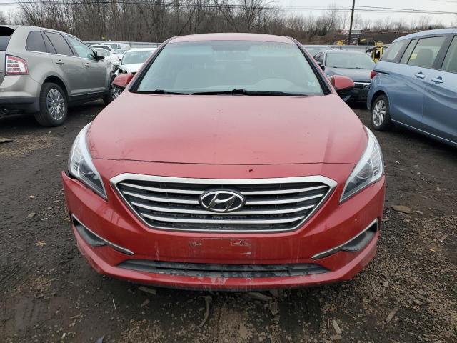 5NPE24AF0HH550579 - 2017 HYUNDAI SONATA SE RED photo 5