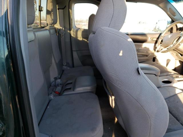 5TEUU4EN4AZ721215 - 2010 TOYOTA TACOMA ACCESS CAB მწვანე ფოტო 10
