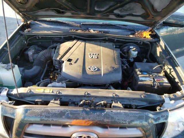5TEUU4EN4AZ721215 - 2010 TOYOTA TACOMA ACCESS CAB მწვანე ფოტო 11