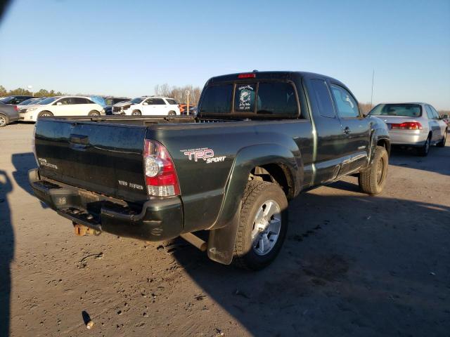 5TEUU4EN4AZ721215 - 2010 TOYOTA TACOMA ACCESS CAB მწვანე ფოტო 3
