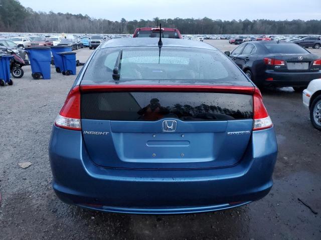 JHMZE2H50AS036926 - 2010 HONDA INSIGHT LX BLUE photo 6