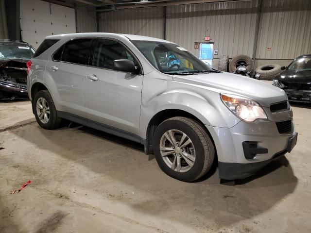 2GNFLCEK9C6124381 - 2012 CHEVROLET EQUINOX LS SILVER photo 4