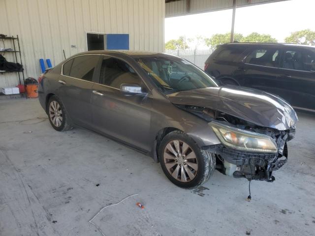 1HGCR2F75DA137374 - 2013 HONDA ACCORD EX CHARCOAL photo 4