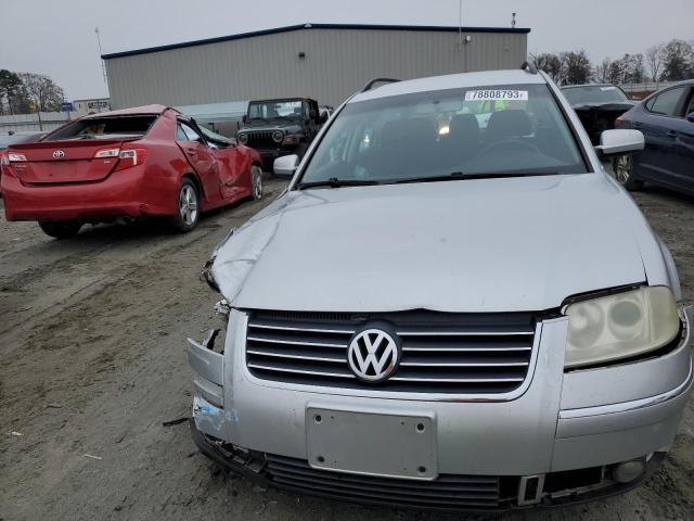 WVWVD63B82E413333 - 2002 VOLKSWAGEN PASSAT GLS SILVER photo 5