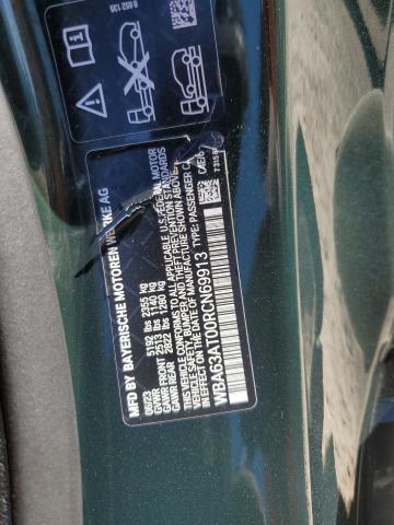 WBA63AT00RCN69913 - 2024 BMW M440XI GREEN photo 12