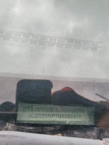 1C6RR6GP7DS597412 - 2013 RAM 1500 SLT BLUE photo 12