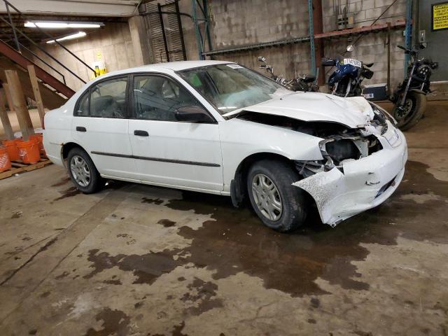 2HGES163X1H911815 - 2001 HONDA CIVIC DX WHITE photo 4