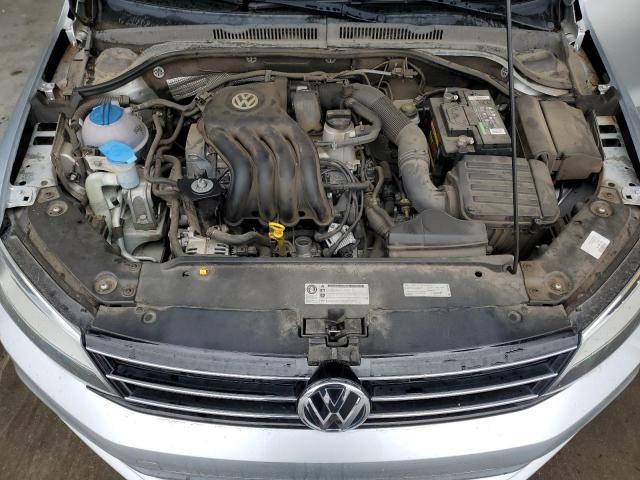 3VW2K7AJ2FM402298 - 2015 VOLKSWAGEN JETTA BASE SILVER photo 11