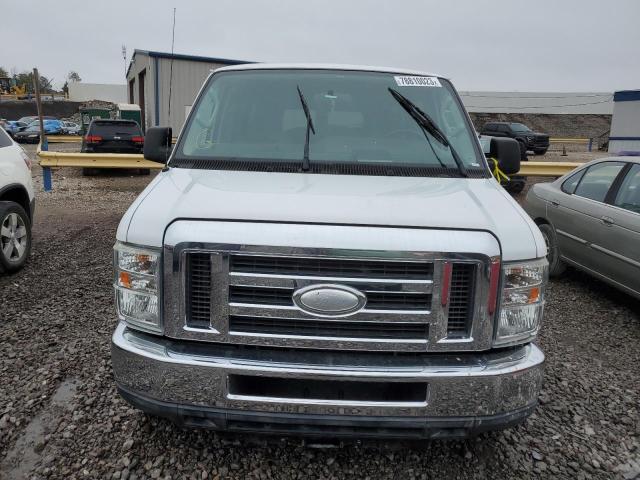 1FBSS3BL4EDA31994 - 2014 FORD ECONOLINE E350 SUPER DUTY WAGON WHITE photo 5