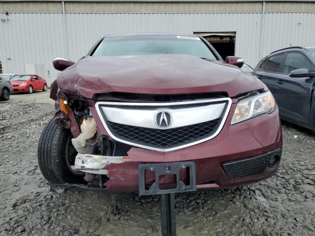 5J8TB4H3XFL024148 - 2015 ACURA RDX BURGUNDY photo 5