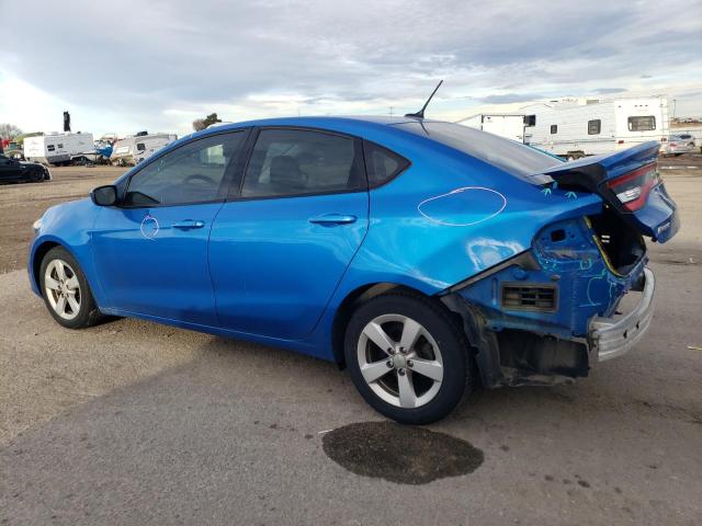 1C3CDFBB3FD278352 - 2015 DODGE DART SXT BLUE photo 2