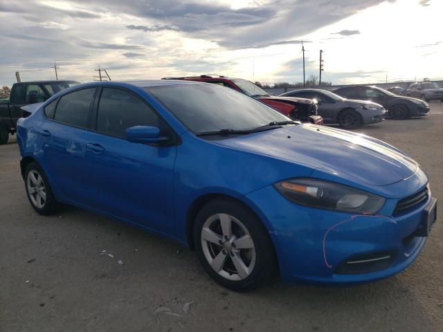 1C3CDFBB3FD278352 - 2015 DODGE DART SXT BLUE photo 4