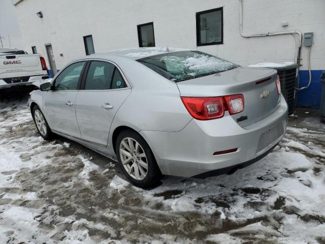 1G11H5SA5DF299125 - 2013 CHEVROLET MALIBU LTZ ვერცხლისფერი ფოტო 2